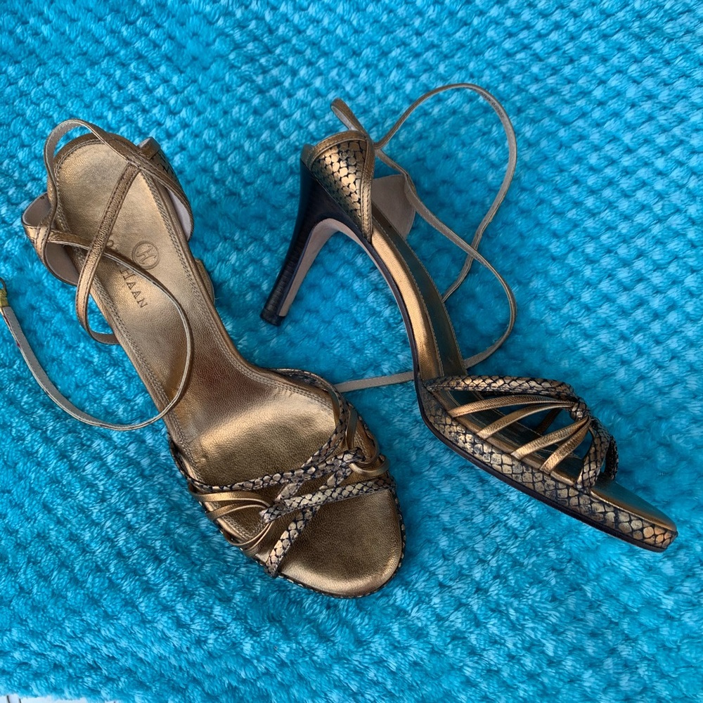 Cole Haan strapped Heels size 8